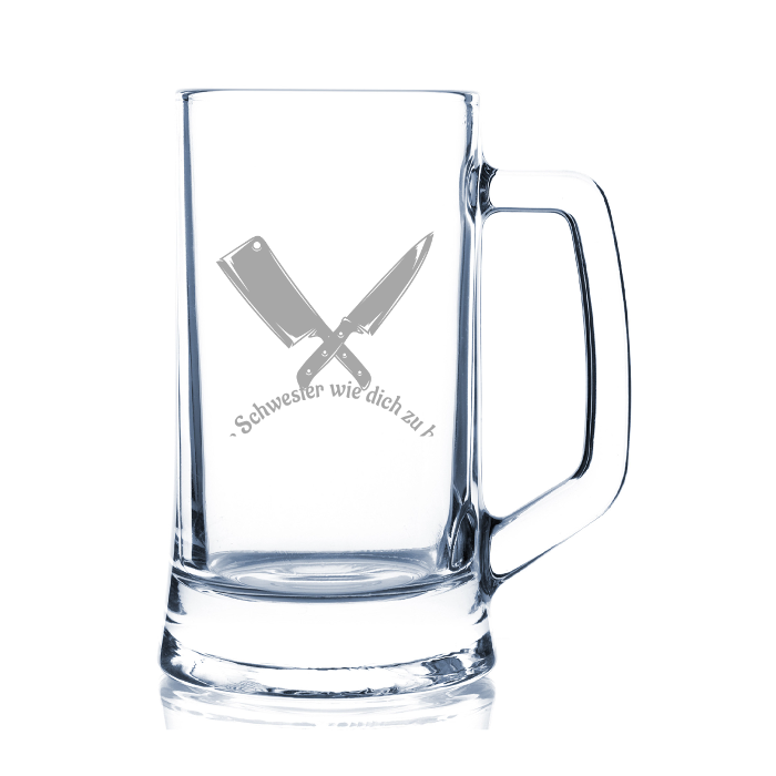 Bierglas mit Gravur selbst gestalten