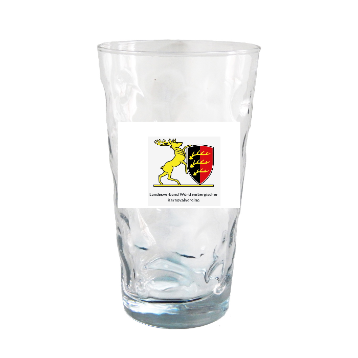 Dubbeglas mit Foto