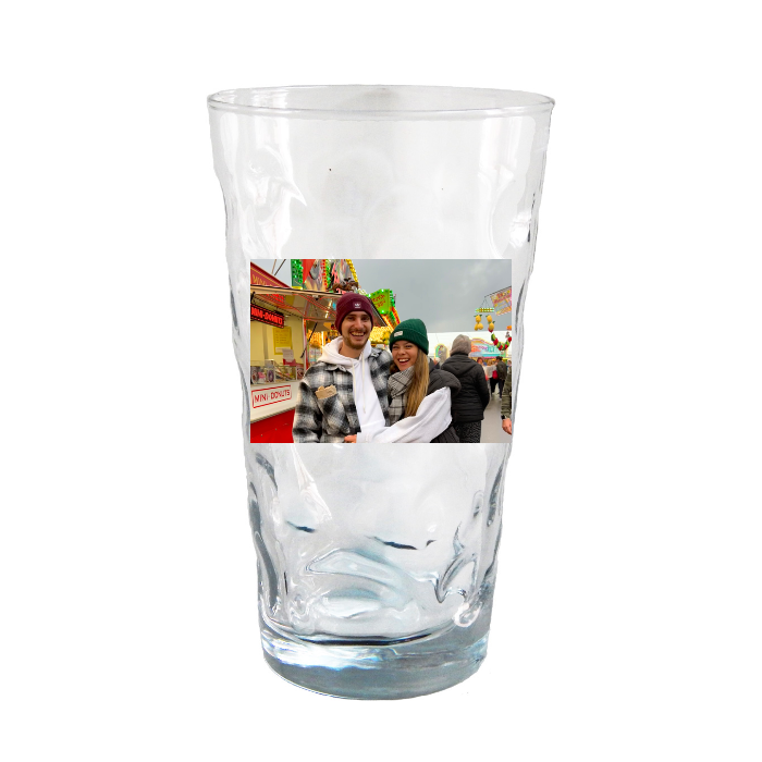 Dubbeglas mit Foto