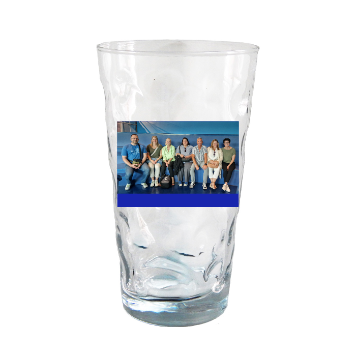 Dubbeglas mit Foto