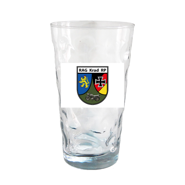 Dubbeglas mit Foto