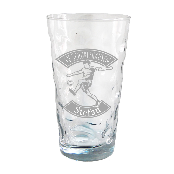 Fußball Dubbeglas - Verein & Name
