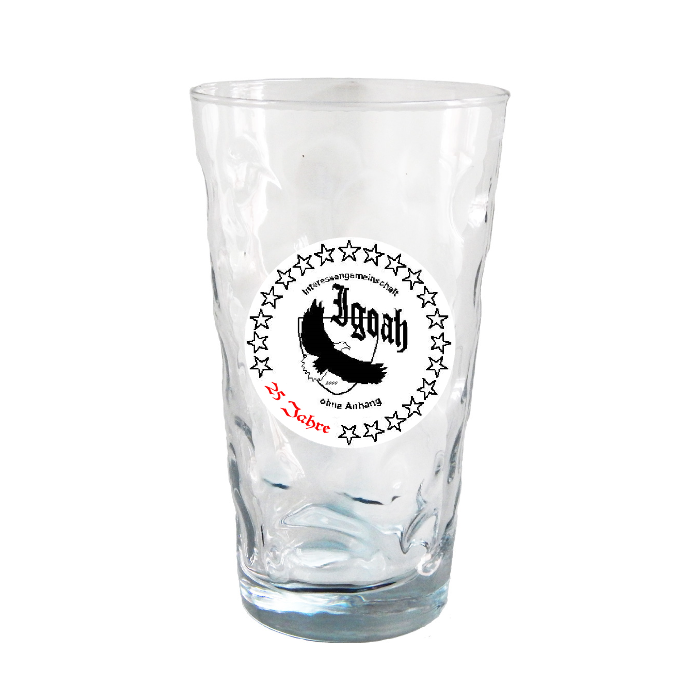 Dubbeglas mit Foto (Rund)