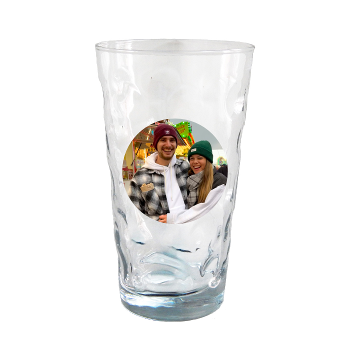 Dubbeglas mit Foto (Rund)