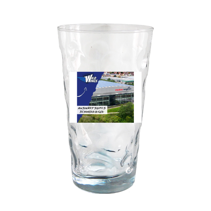 Dubbeglas mit Foto