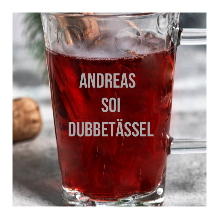 Dubbetässel "selbst gestalten" (0,25l)