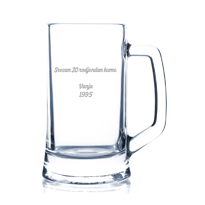 Bierglas mit Gravur selbst gestalten