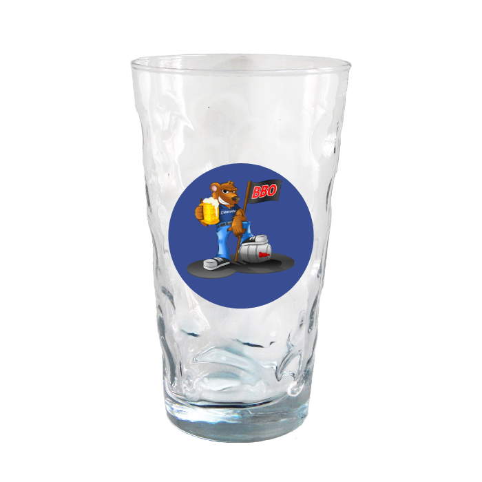 Dubbeglas mit Foto (Rund)