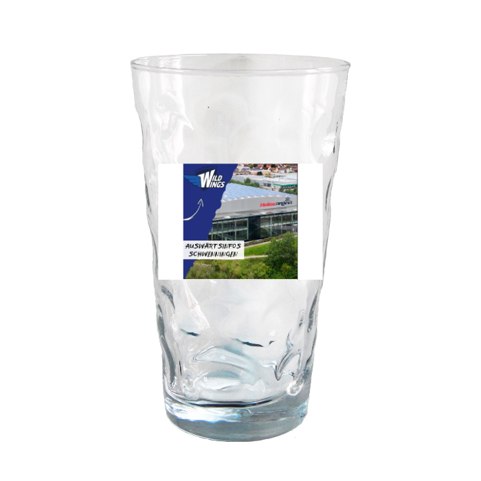 Dubbeglas mit Foto