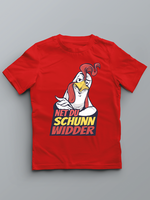 Net du schunn widder - Pfalz T-Shirt Kinder - Jungen und Mädchen