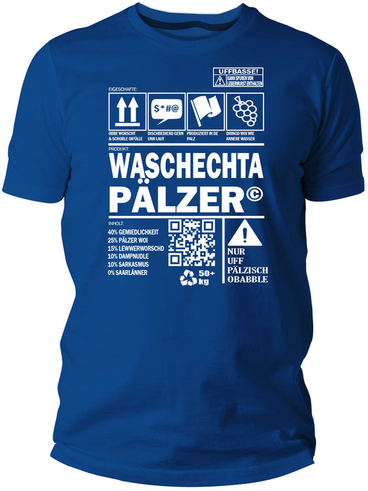 Waschechta Pälzer - Pfalz T-Shirt