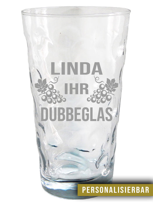 Name Weinreben Dubbeglas