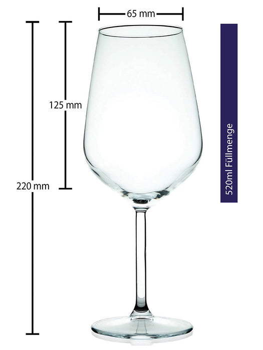 Weinglas mit Gravur "Name & Weintrauben" - PFÄLZISCH.com
