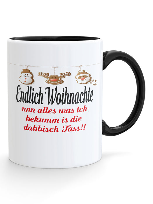 Woihnachte Tasse Kaffee