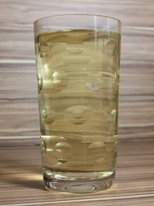 Dubbeglas mundgeblasen 0,5 LITER - geschliffene Dubbe mit Gravur