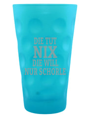 Die tut nix die will nur Schorle Dubbeglas - PFÄLZISCH.com