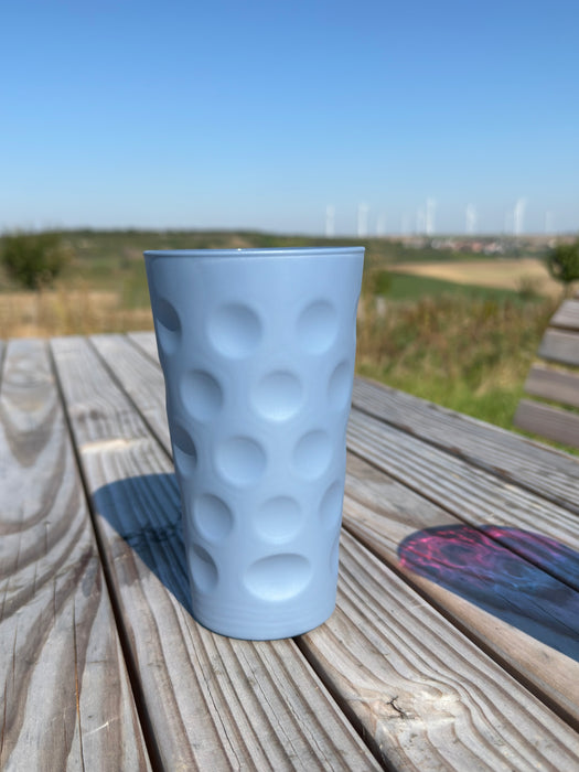 Dubbeglas Grau matt