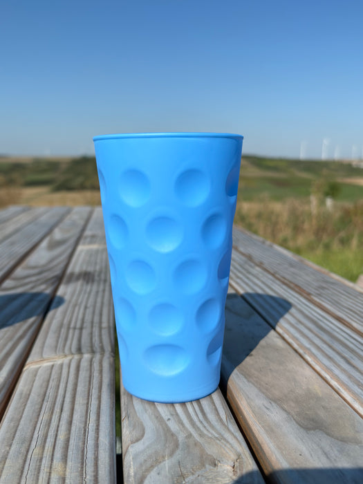 Dubbeglas Baby Blau