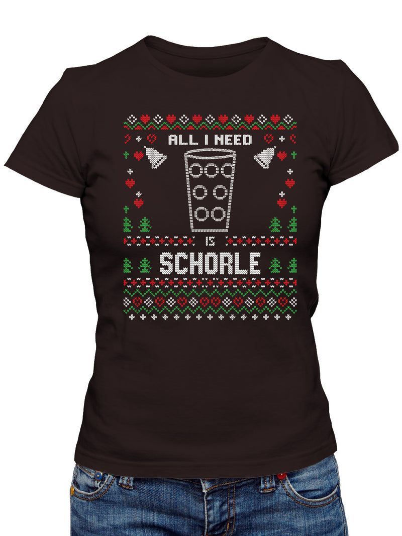 All i need is Schorle - Damen T-Shirt - PFÄLZISCH.com