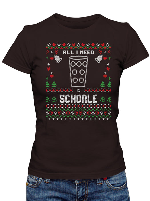 All i need is Schorle - Damen T-Shirt