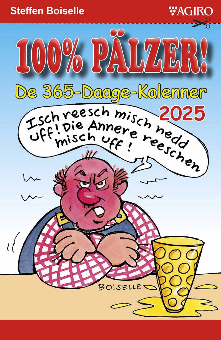 100% PÄLZER! De 365-Daage-Kalenner 2025 - PFÄLZISCH.com