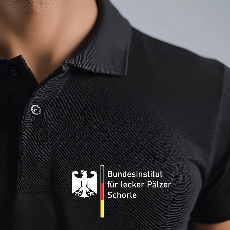 Bundesinstitut für Schorle Polohemd - Herren - PFÄLZISCH.com