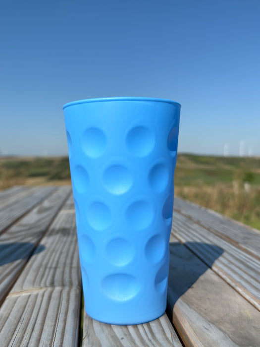 Dubbeglas Baby Blau