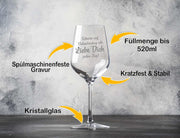 Valentinstag Weinglas (Scheiss auf Valentinstag…) - PFÄLZISCH.com