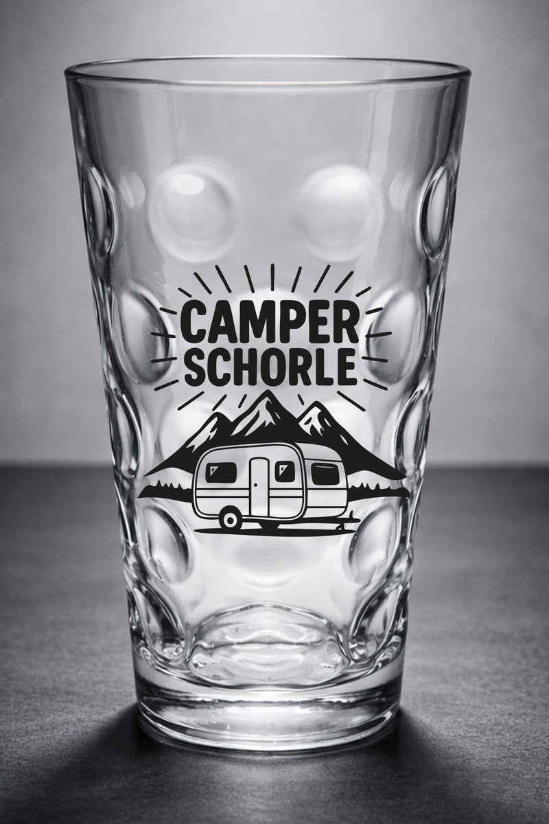 Camper Schorle - Pfälzer Dubbeglas - PFÄLZISCH.com