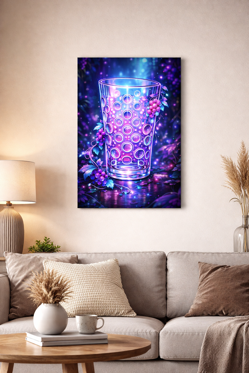 Neon Dubbeglas Neon (Alu Schild 2 Größen) - PFÄLZISCH.com