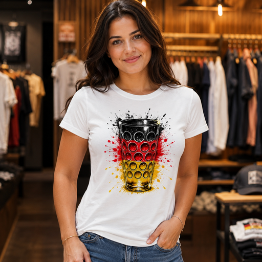 Damen PfalzShirts "Deutschland Dubbeglas"