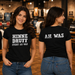 Damen Pfalz T-Shirt "Hinne druff steht ah was"