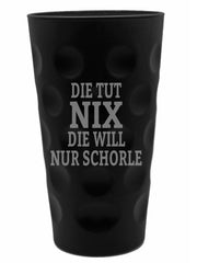 Die tut nix die will nur Schorle Dubbeglas - PFÄLZISCH.com