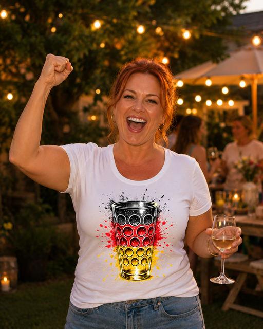 Dubbeglas Deutschland WM Damen T-Shirt - PFÄLZISCH.com