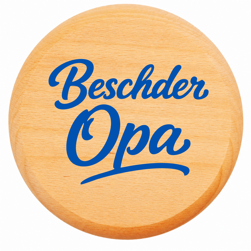 Dubbeglas Deckel Beschder Opa - PFÄLZISCH.com