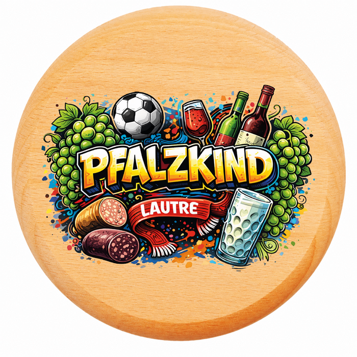 Dubbeglas Deckel PFALZKIND GRAFFITI