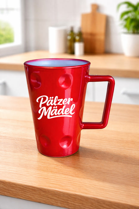 Dubbetasse Pälzer Mädel - Aufdruck  0,2 Liter - PFÄLZISCH.com