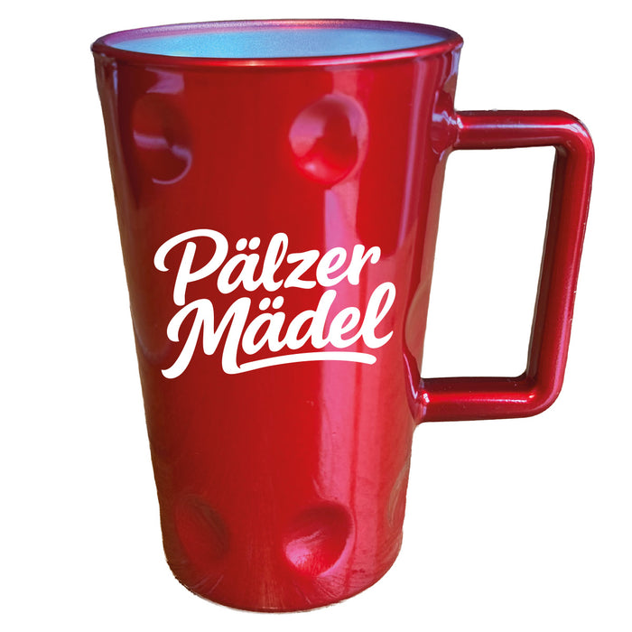 Dubbetasse Pälzer Mädel - Aufdruck  0,2 Liter - PFÄLZISCH.com