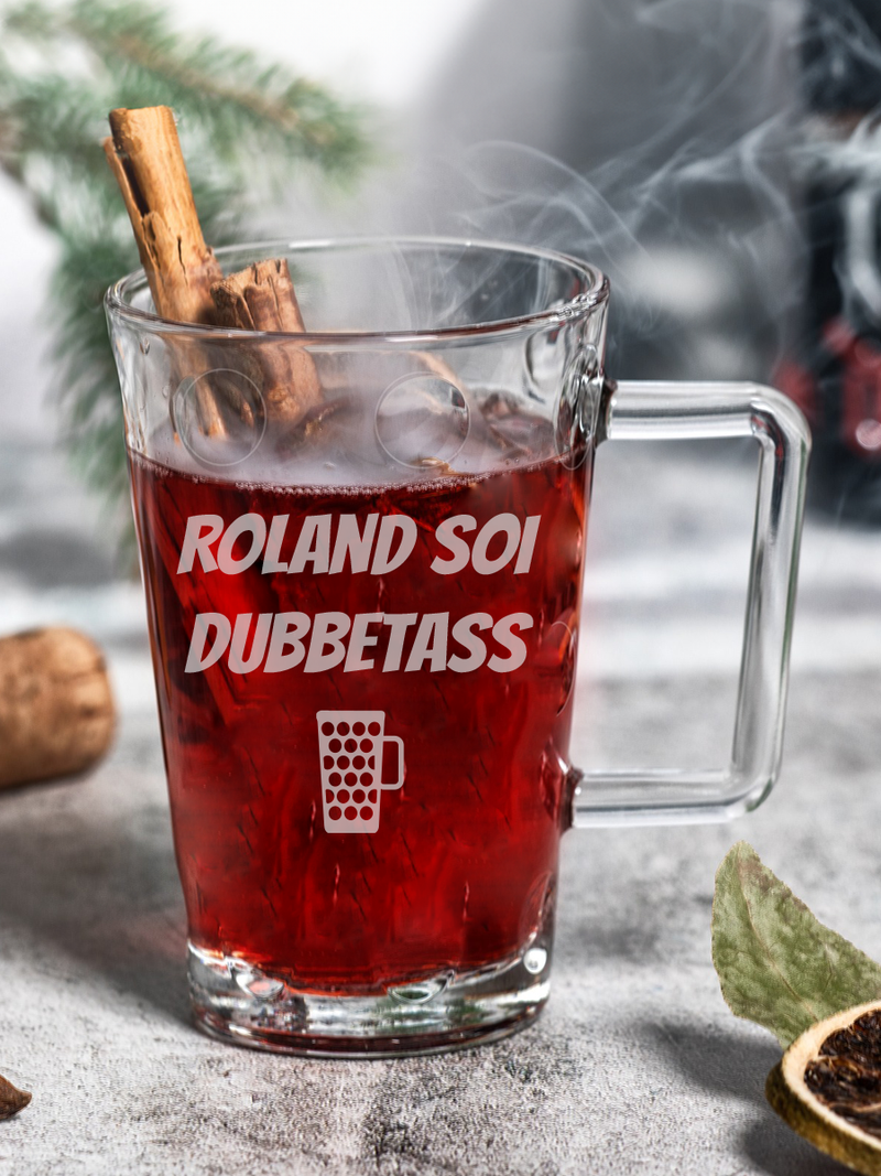 Dubbetässel "mit Name personalisiert" (0,25l) - PFÄLZISCH.com