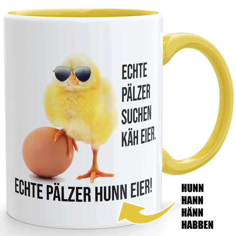 Echte Pälzer suchen käh Eier - Pfälzer Tasse - PFÄLZISCH.com