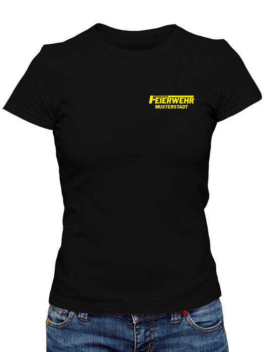 Feierwehr T-Shirt Damen