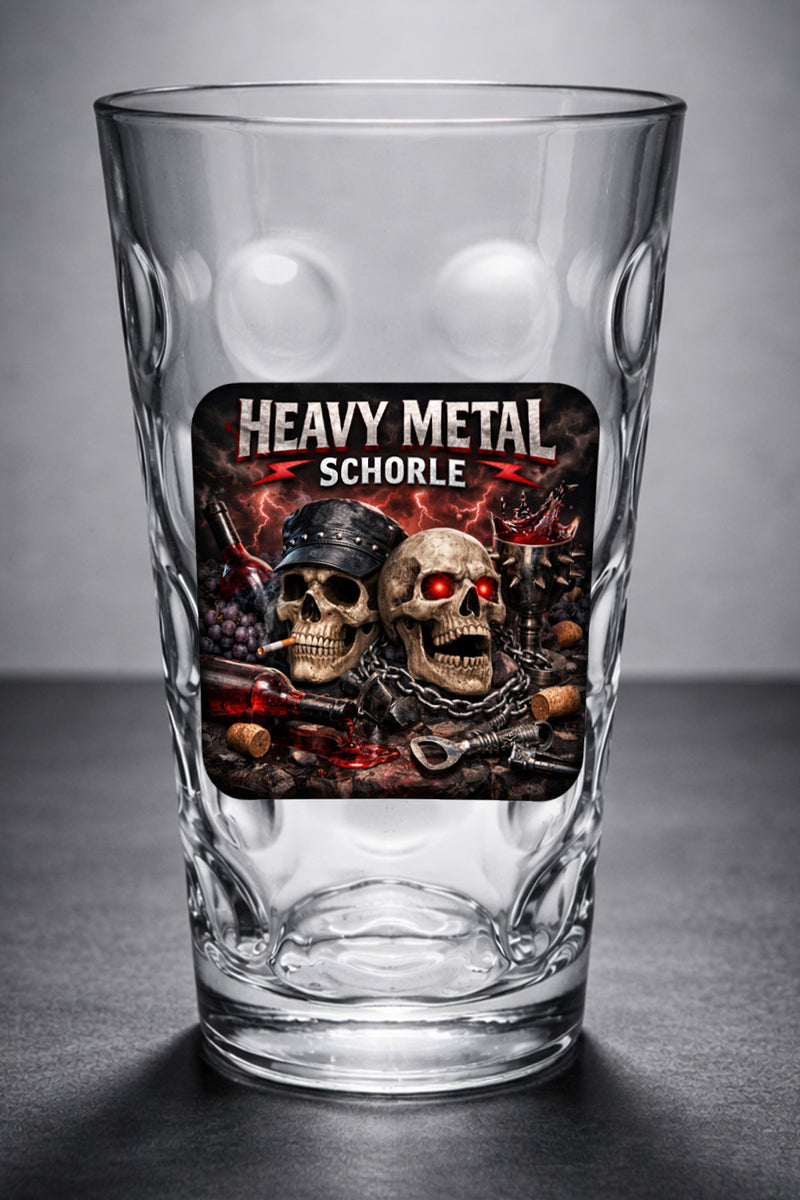 Heavy Metal Schorle - Pfälzer Dubbeglas - PFÄLZISCH.com