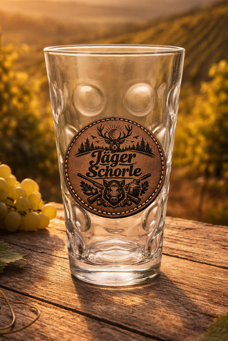 Dubbeglas Jäger Schorle 0,5 Liter - PFÄLZISCH.com