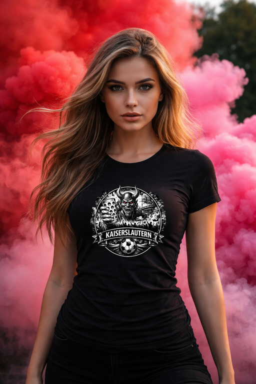 Kaiserslautern Teufel mit Dubbeglas Damen T-Shirt/Hoodie - PFÄLZISCH.com