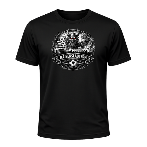 Kaiserslautern Teufel mit Dubbeglas Herren T-Shirt/Hoodie - PFÄLZISCH.com