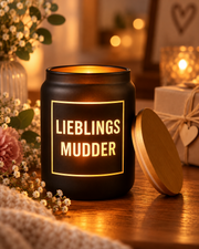 Lieblings Mudder - 1 Liter Glas Pfalzleuchte - PFÄLZISCH.com