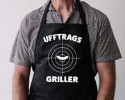 lustige Pfälzer Grillschürze für Männer - UFFTRAGS GRILLER- Geschenke für Männer - PFÄLZISCH.com
