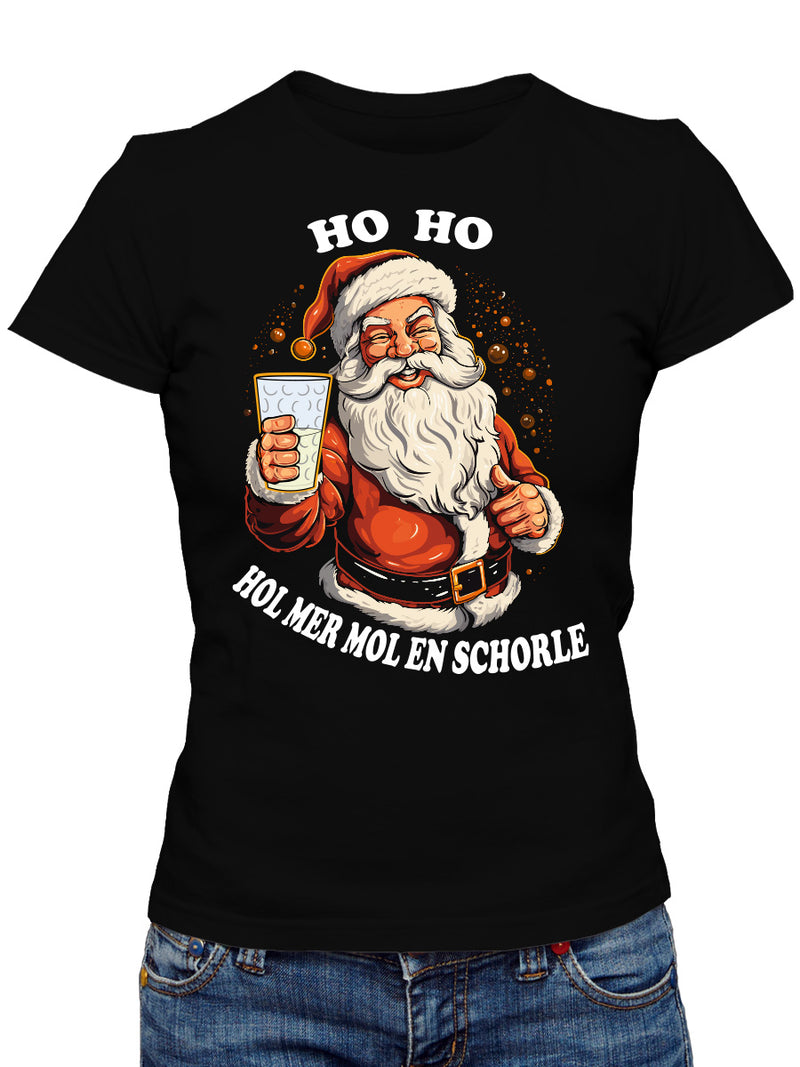 Hol mer mol en Schorle Pfalzshirt Damen - PFÄLZISCH.com