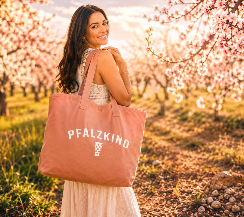PFALZKIND OVERSIZE Shopping-Tasche mit Reißverschluss