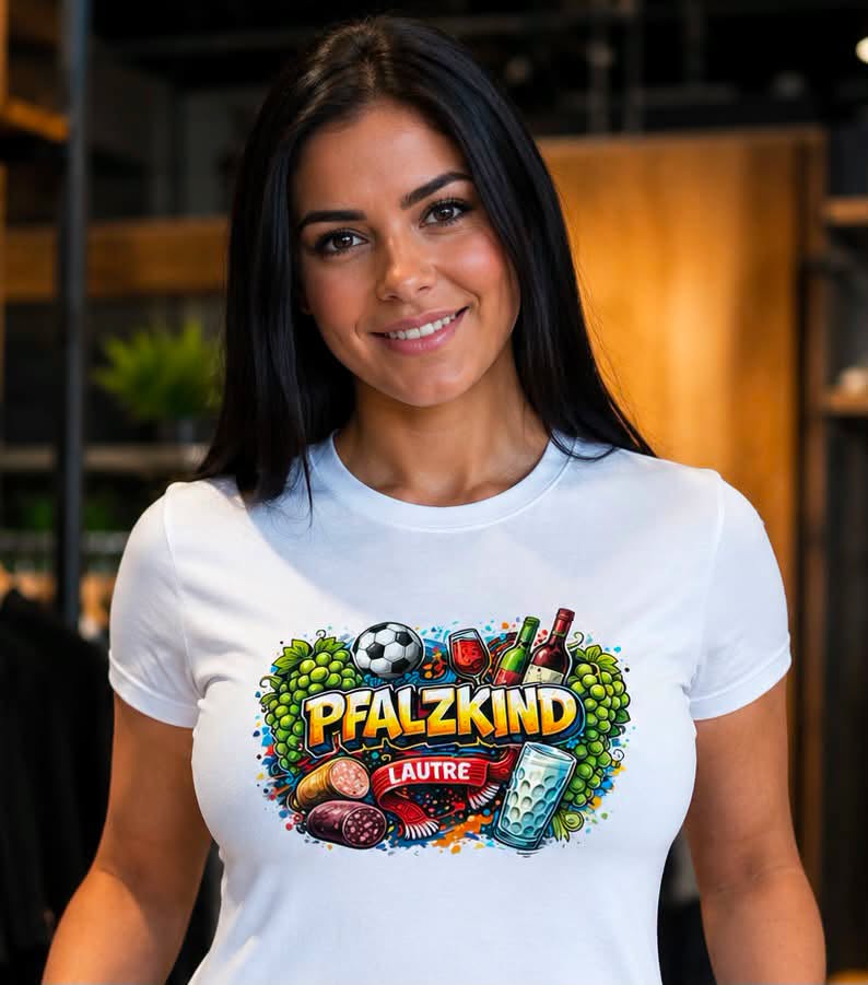 Damen Pfalzkind Graffiti Shirt - PFÄLZISCH.com